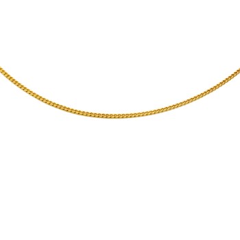 9ct gold 22 inch curb Chain